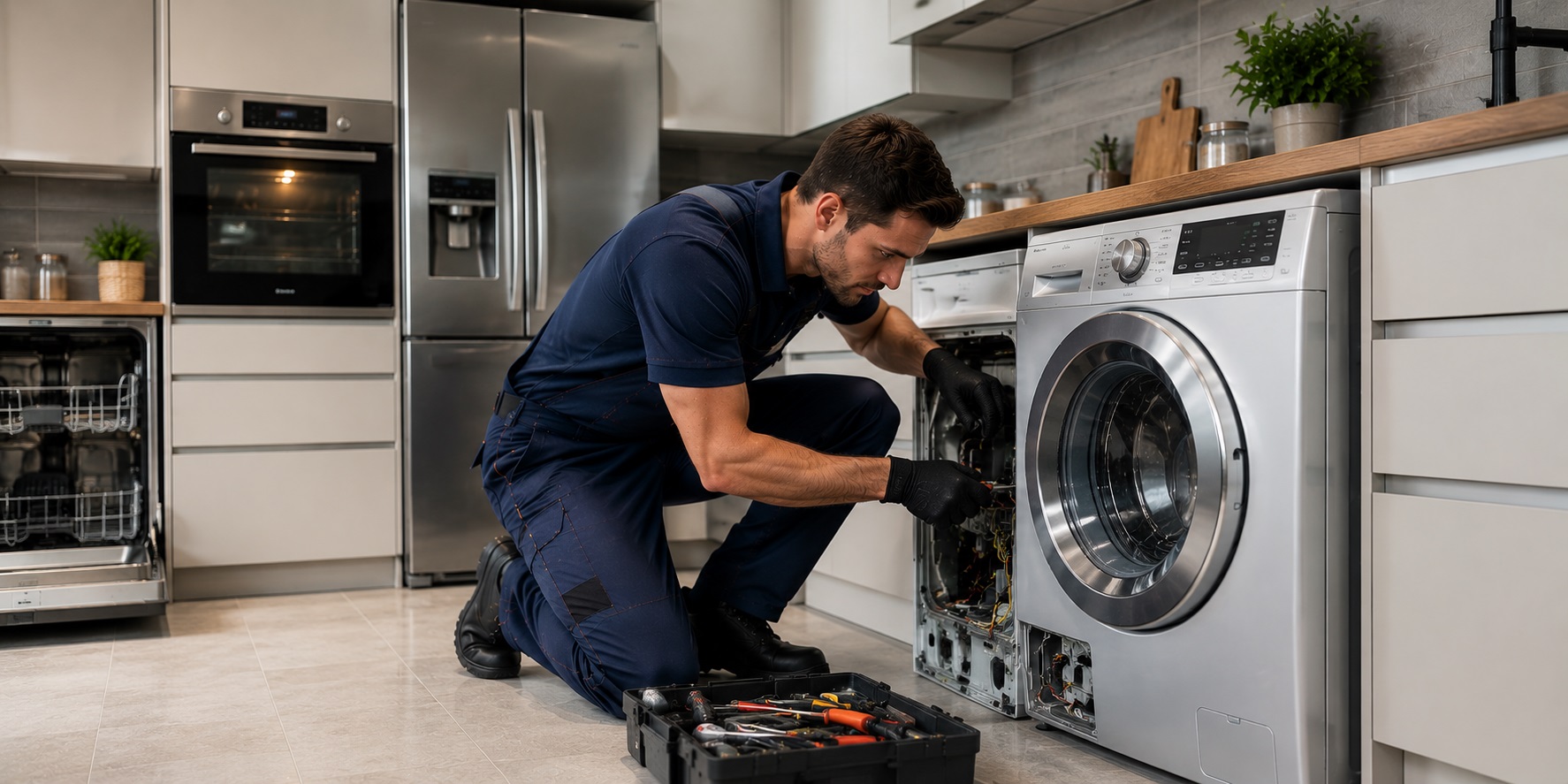 Echipa ServiceHome - reparatii electrocasnice